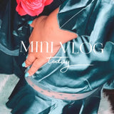 Ethereal Elegance: Satin & Lace Silk Robe