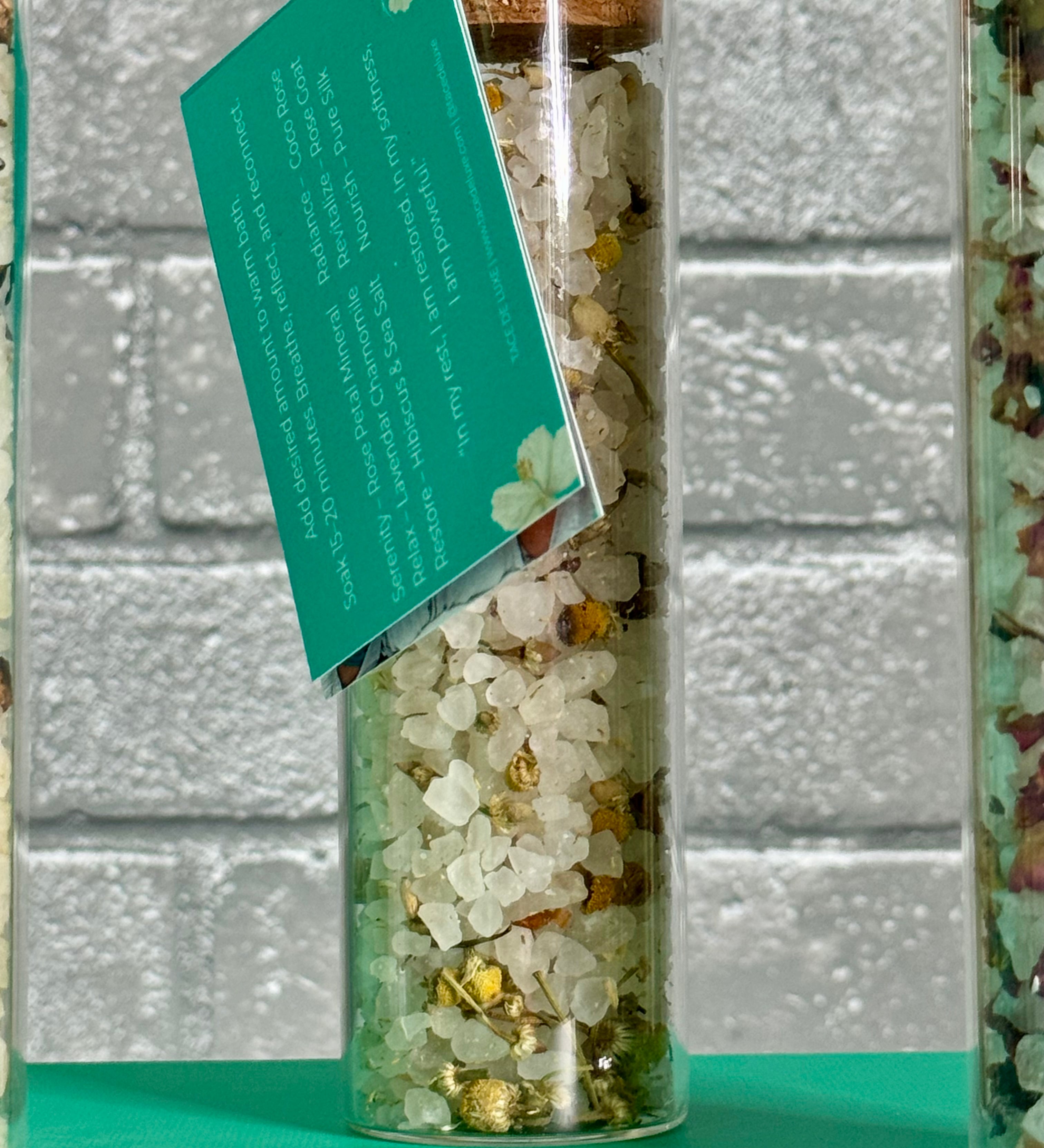 Full-Size Mineral Soaks (Individual Glass Jars)