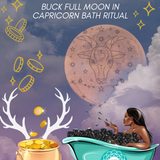 Embrace Abundance: Buck Full Moon in Capricorn Bath Ritual