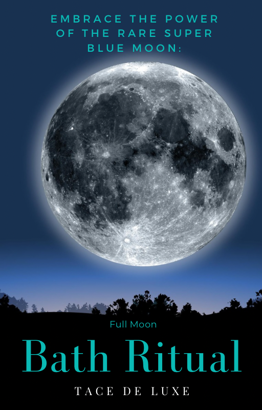 Blue Super Moon Bath Ritual Guide (Digital PDF)