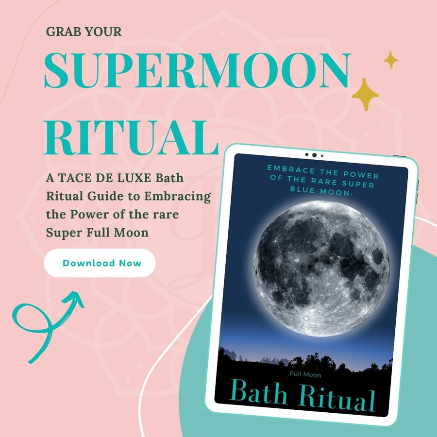 Blue Super Moon Bath Ritual Guide (Digital PDF)