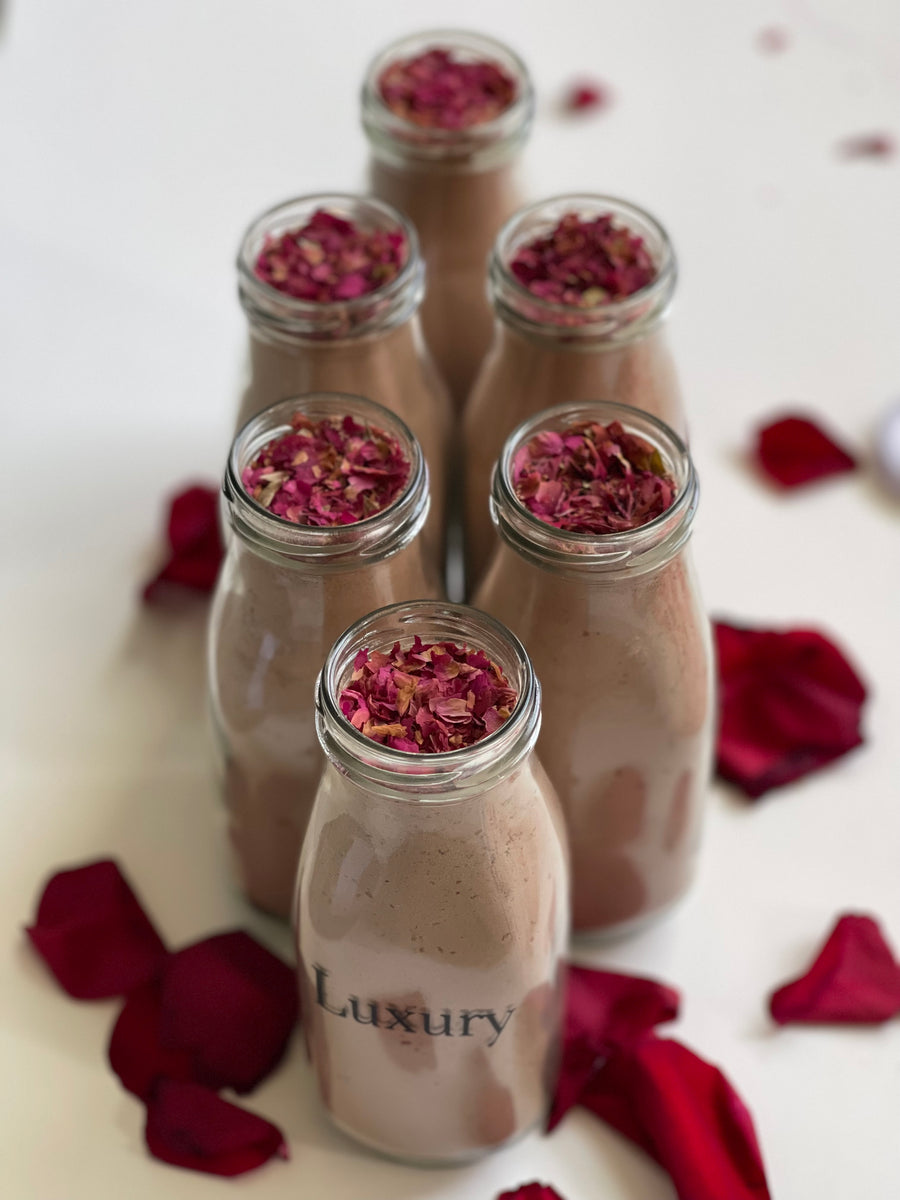 Chocolate & Rose Radiance Goat Milk Soak